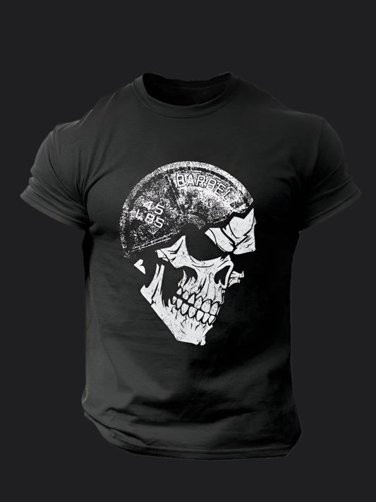 Skull Barbell Gym T-shirt